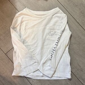 Vineyard Vines Classic White Long Sleeve Tee